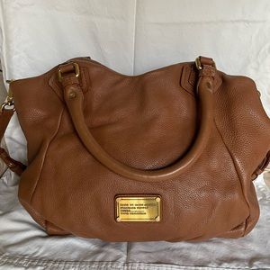 Marc by Marc Jacobs Brown leather shoulder bag